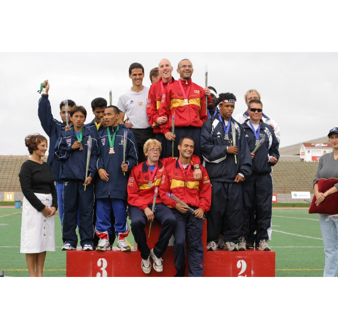 Quebec 2003 IBSA World Championships - Medal Ceremony