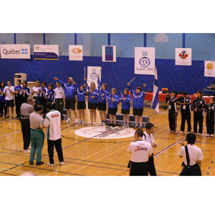 Quebec 2003 IBSA World Championships - Athlete in Action