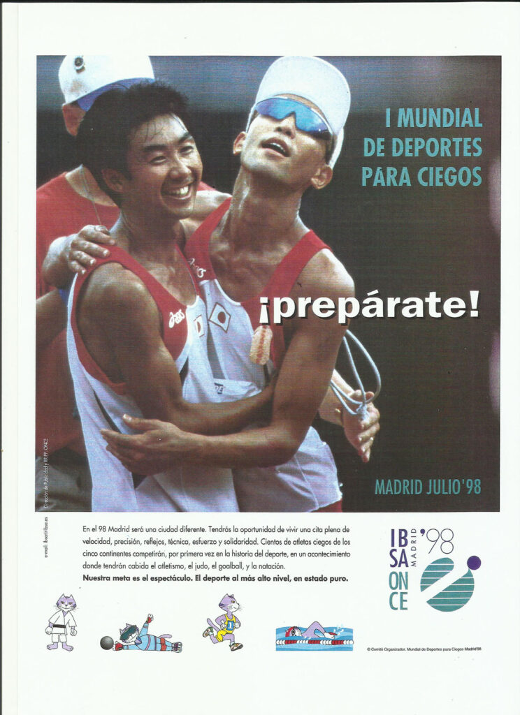 Spanish Poster Madrid 98