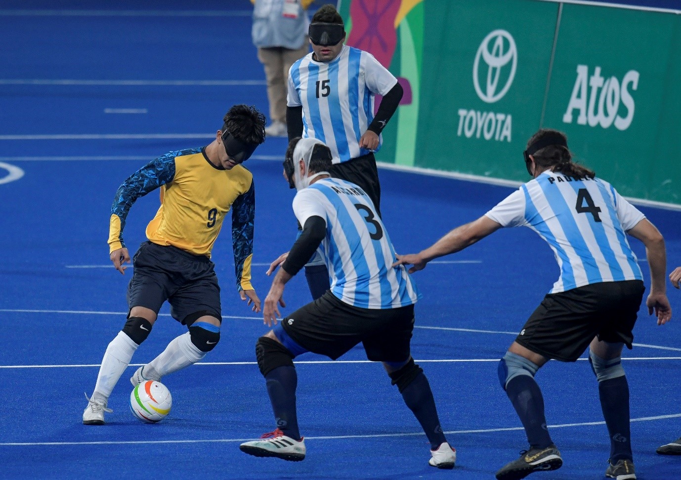 Madrid 2018: Brazilian blind football team gets ready