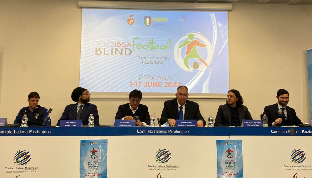 Blind Football European Championships calendar known