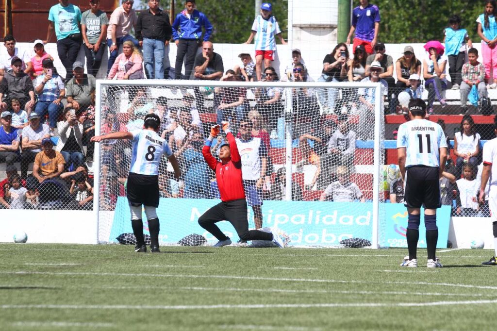 Blind Football: Argentina is taking the lead at home in the American Championship