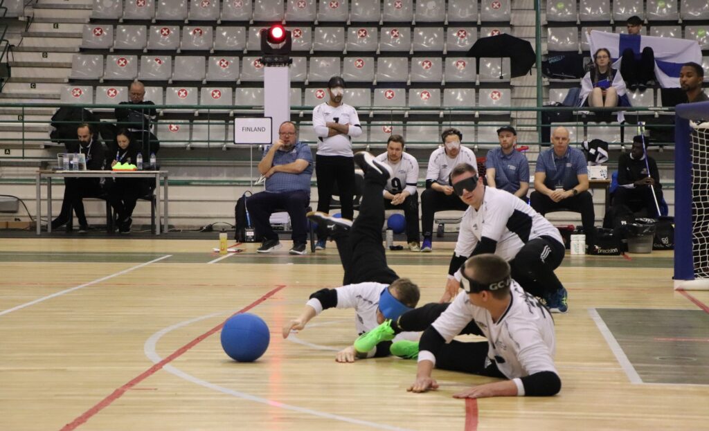 Goalball: the open road to the Euro B finals
