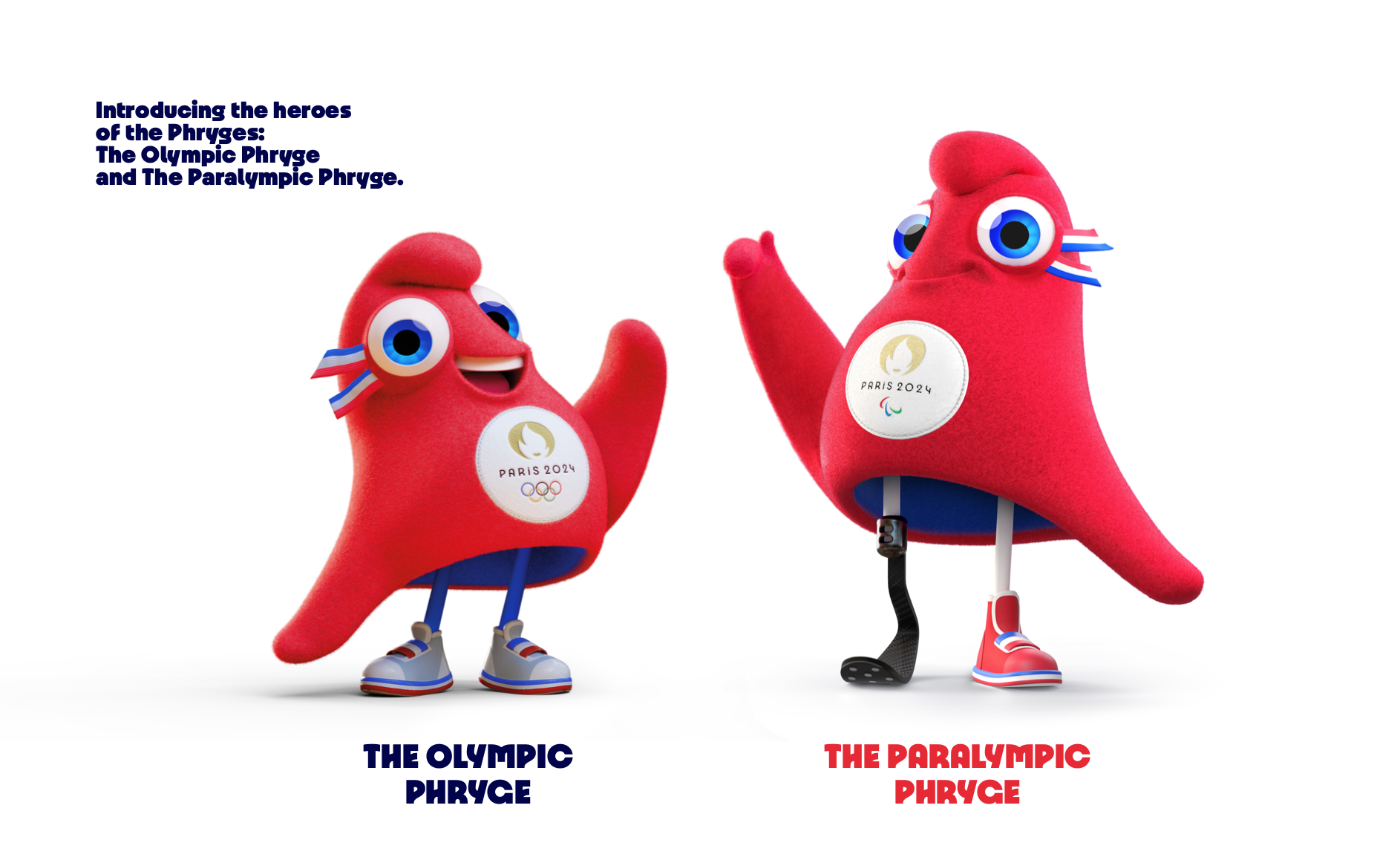 Meet Phryges, the mascot for Paris 2024 IBSA International Blind