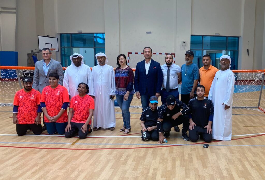 IBSA Goalball Committee together with the UAE in developing blind sports