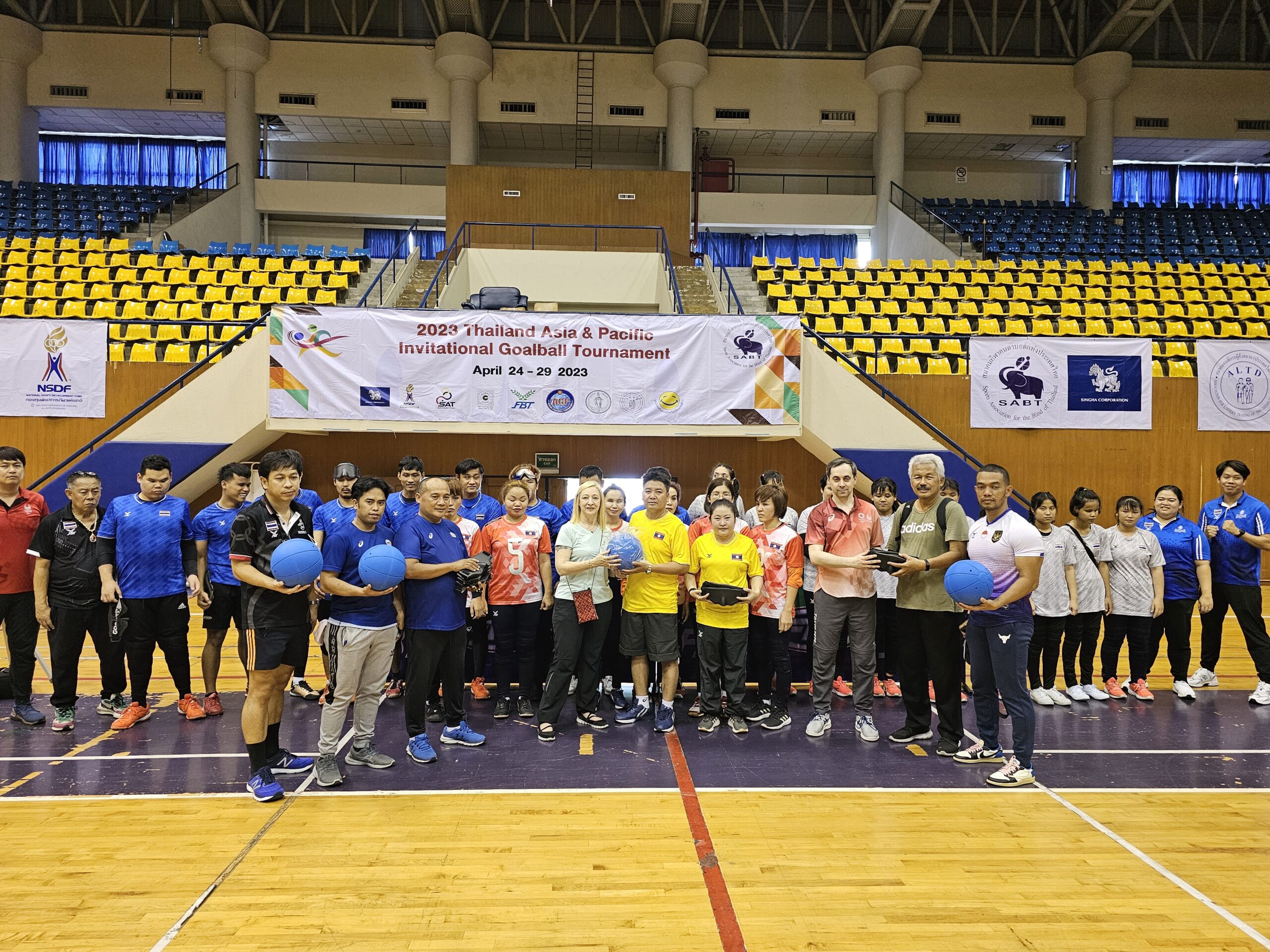 Klinik Pengembangan Goalball Thailand – IBSA International Blind Sports Federation
