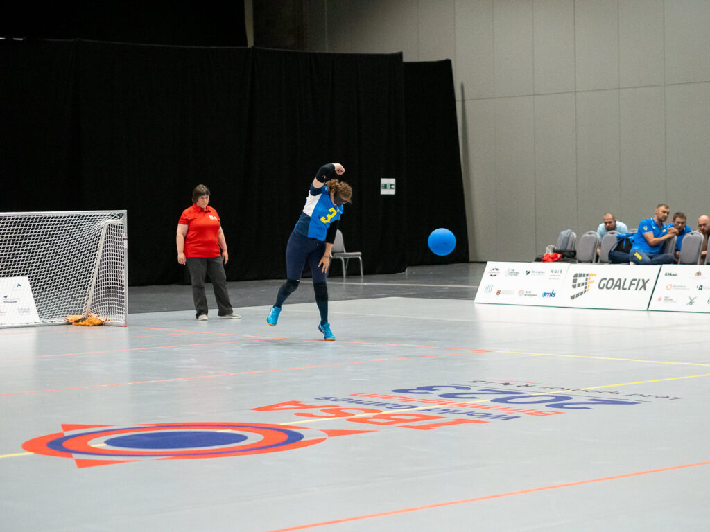 Argentina and Japan in the final of the Women's Blind Football World Championship 2