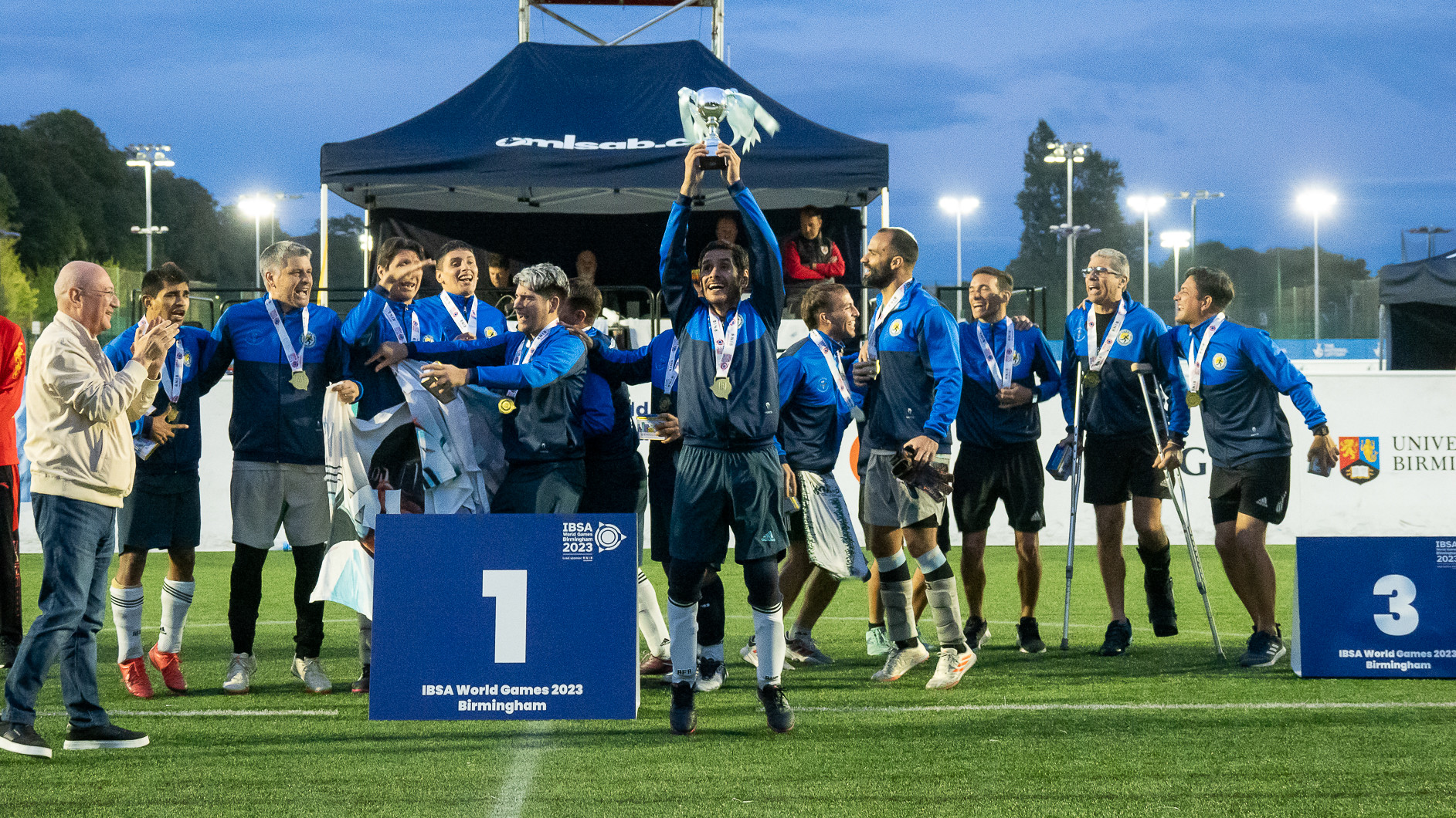 Fútbol para ciegos: Argentina lidera el ranking mundial