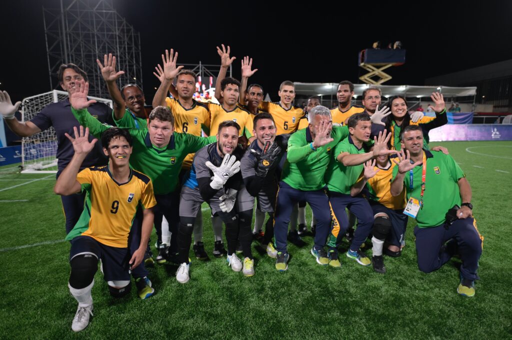 Blind Football: Brazil wins the fifth American title in Santiago 2023