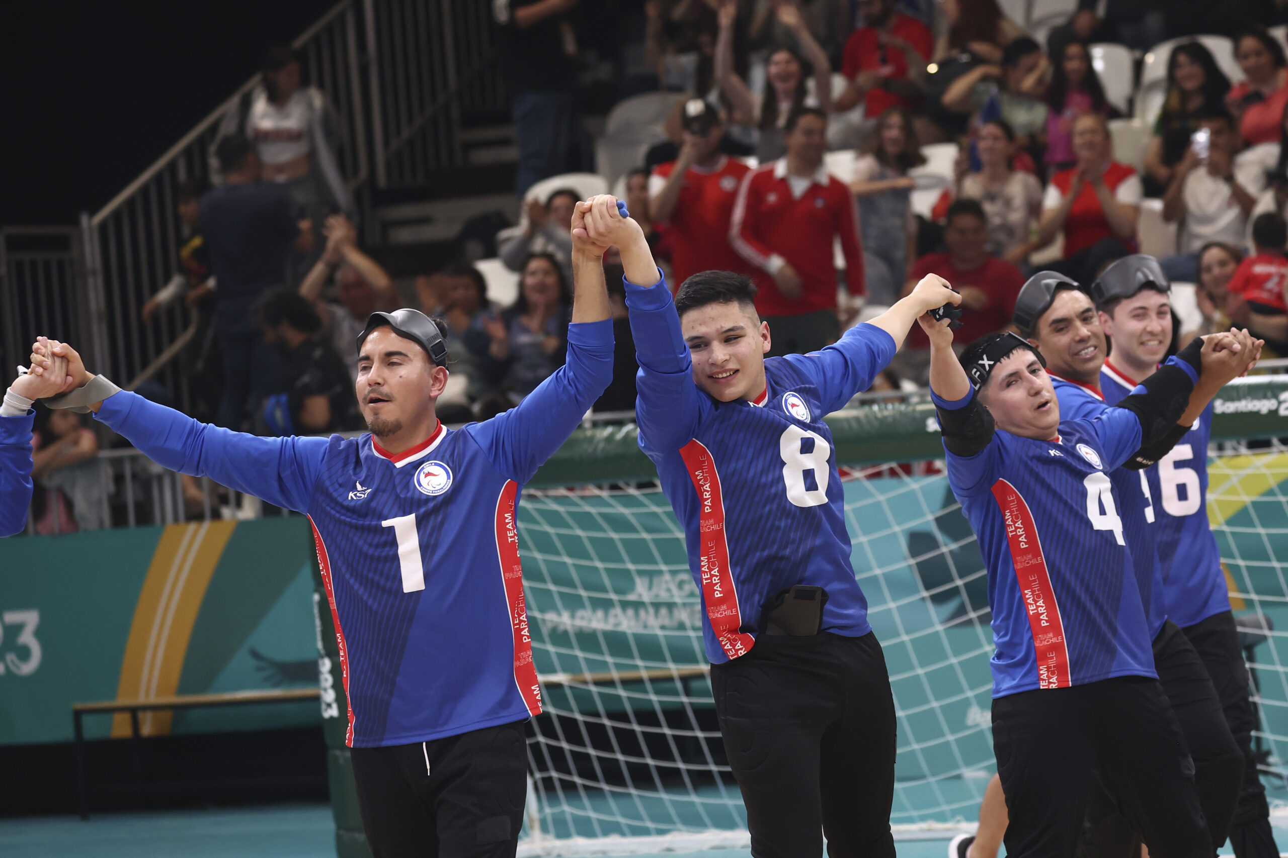 Goalball: Chile men’s national team moves forward in Santiago 2023
