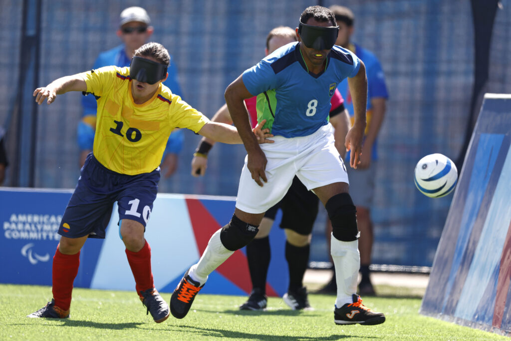 Blind Football: Nonato's goal made the day in Santiago 2023