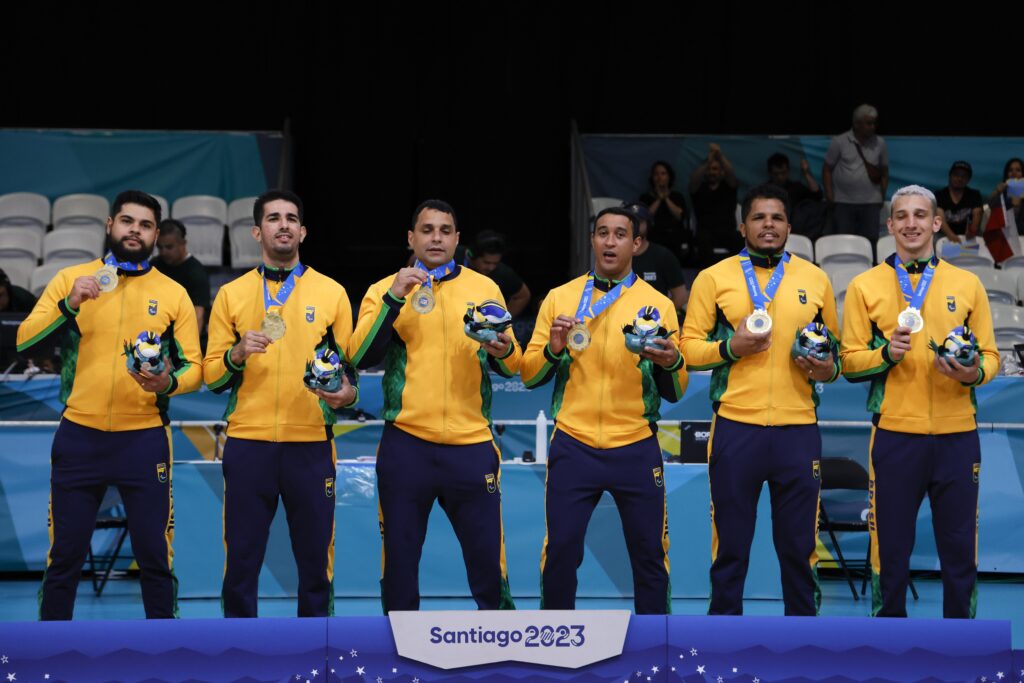 Goalball: The Brazil men's team won their fourth American title in a row