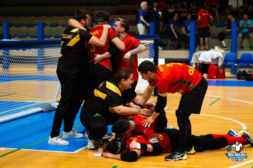 Portugal win gold in dramatic final at goalball Euros B