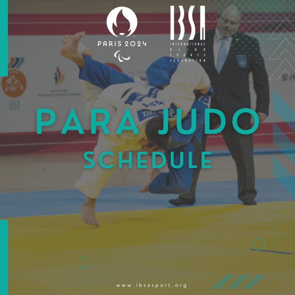 IBSA Announces Para Judo Schedule for Paris 2024 Paralympics.