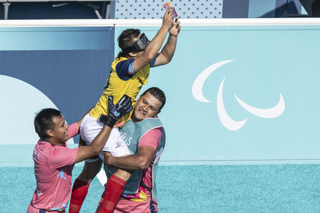 Paris 2024 Blind Football – Day 1 Review: Colombia tops Group B with Paralympic blind football debut victory