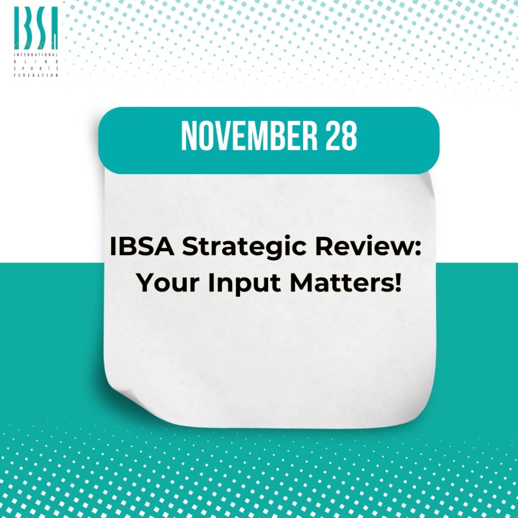 IBSA Strategic Review – Your Input Matters!