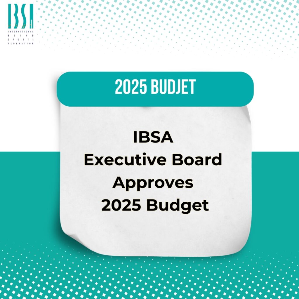 IBSA Executive Board Approves 2025 Budget